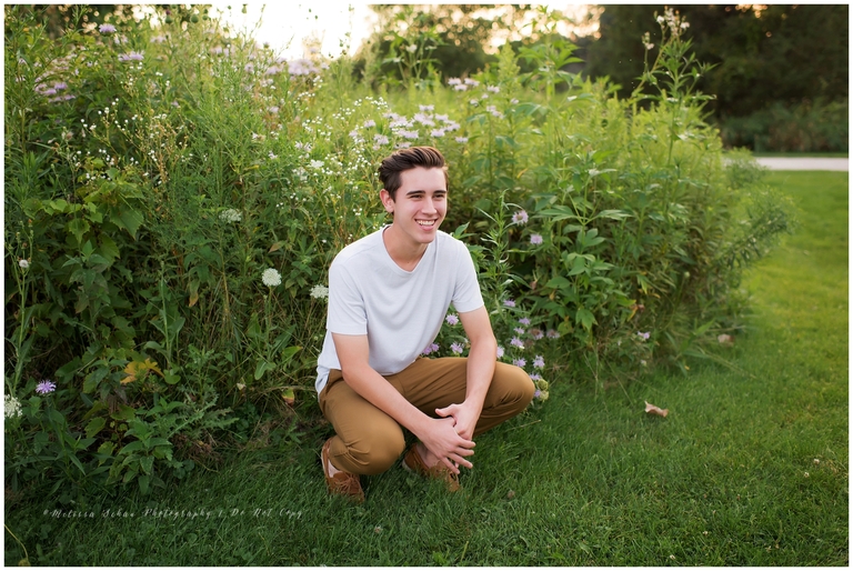 Barrington high school senior guy outdoor photography session 